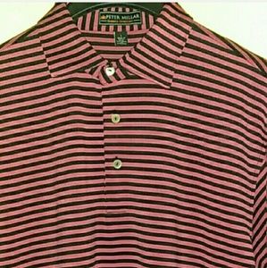 PETER MILLAR Summer Comfort S/S striped Golf shirt